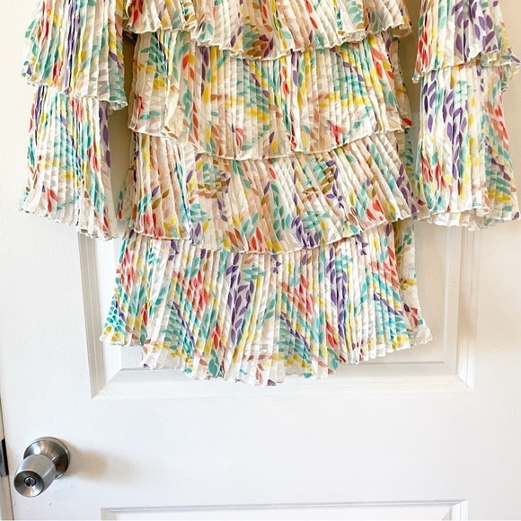 MICHAEL COSTELLO X Revolve Neda Off The Shoulder Petal Dress - Picture 5 of 9